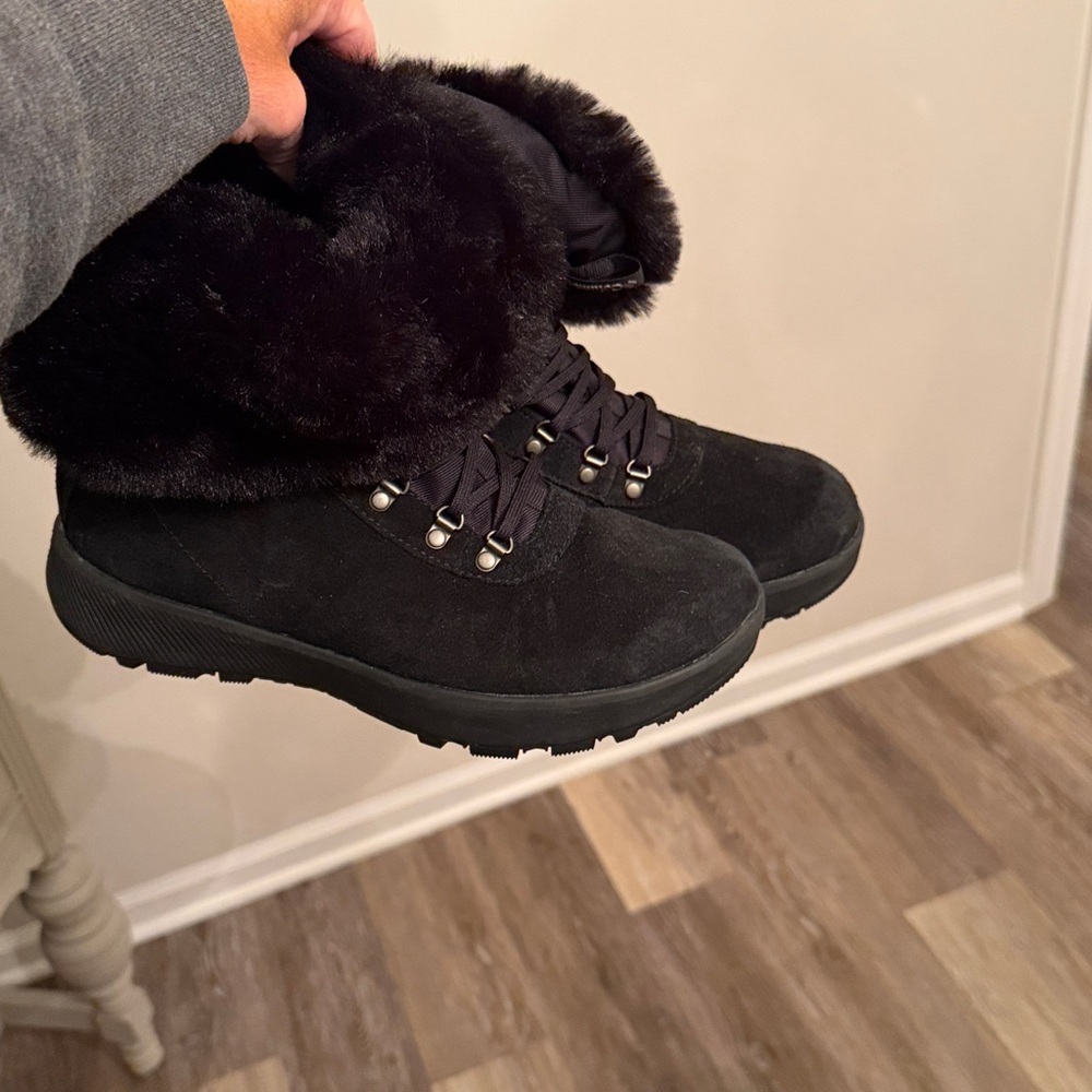 Columbia slope side omniheat black winter snow boots size 8.5 NEW - Picture 11 of 14